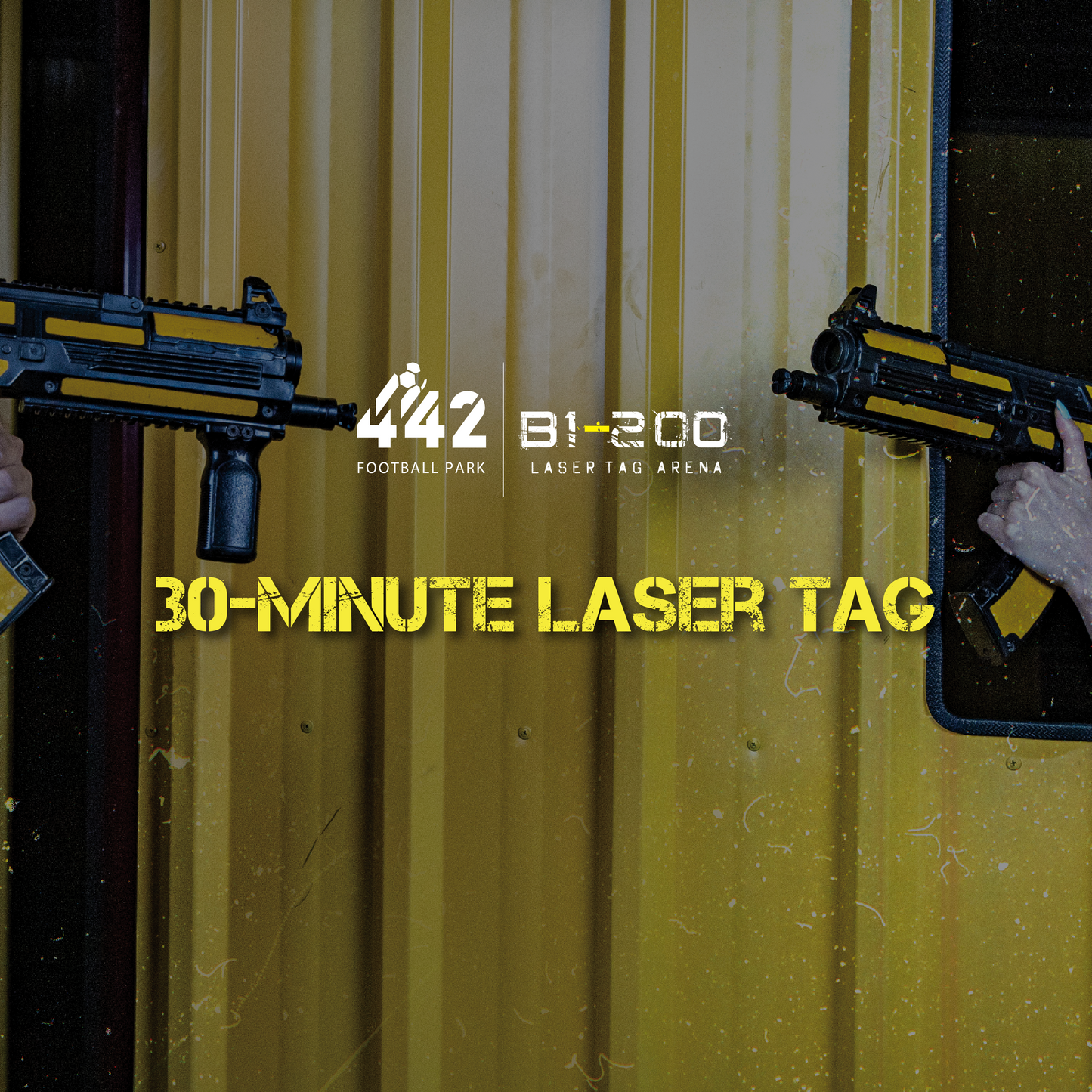 30 minutes of Laser Tag - B1.442 - Souq Bab Al Madinah- Zarqa, Jordan