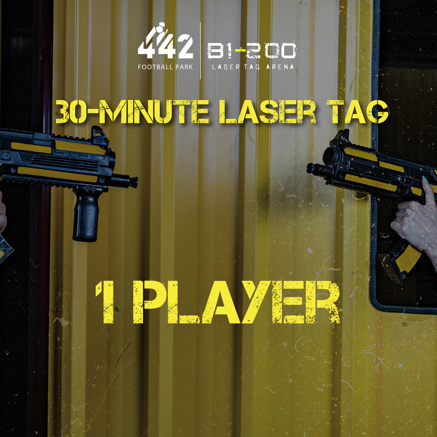 30 minutes of Laser Tag - B1.442 - Souq Bab Al Madinah- Zarqa, Jordan