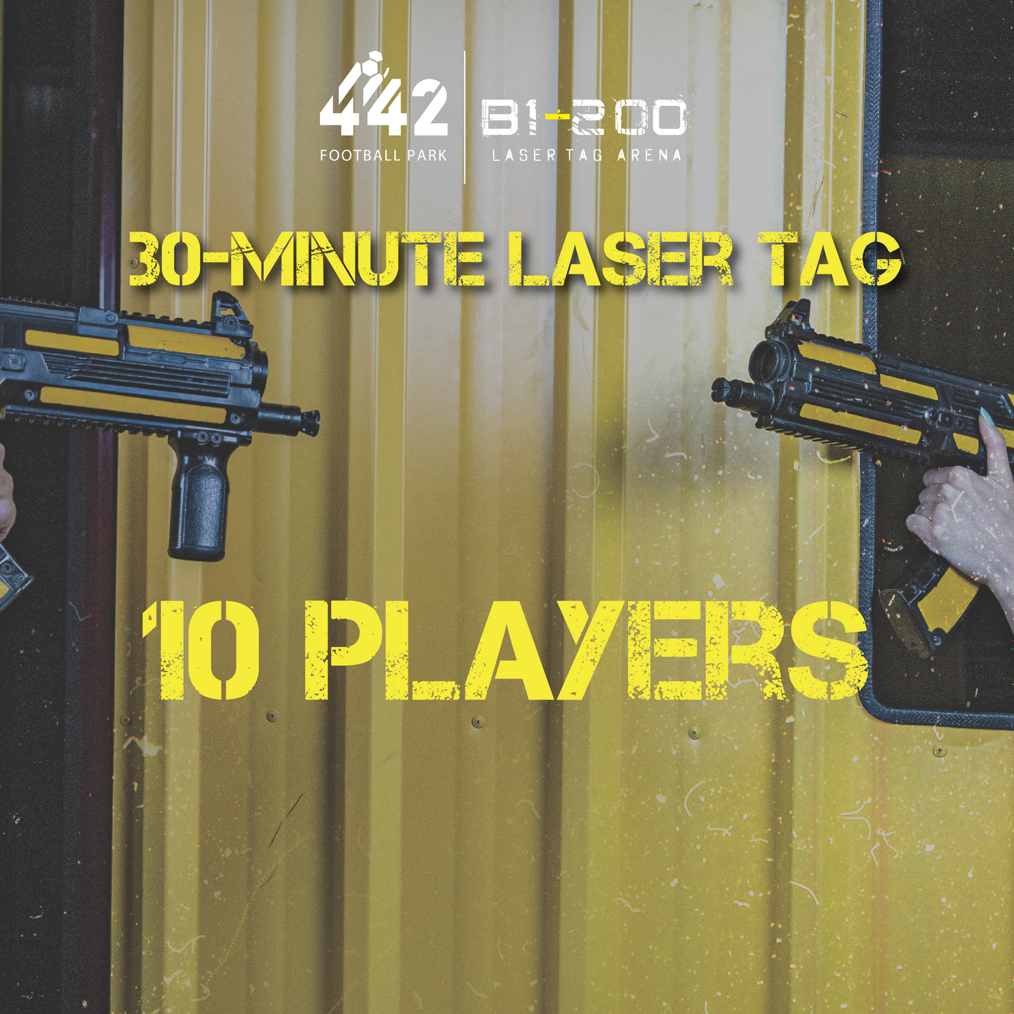 30 minutes of Laser Tag - B1.442 - Souq Bab Al Madinah- Zarqa, Jordan