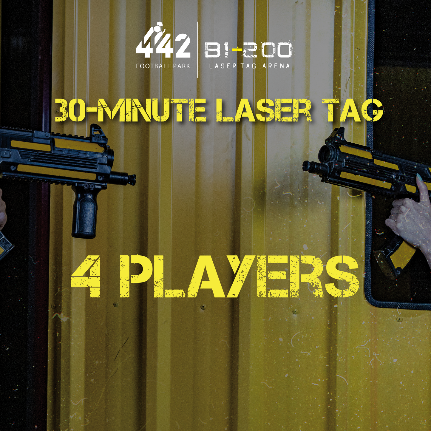 30 minutes of Laser Tag - B1.442 - Souq Bab Al Madinah- Zarqa, Jordan