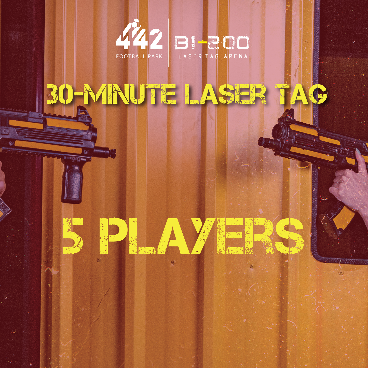 30 minutes of Laser Tag - B1.442 - Souq Bab Al Madinah- Zarqa, Jordan